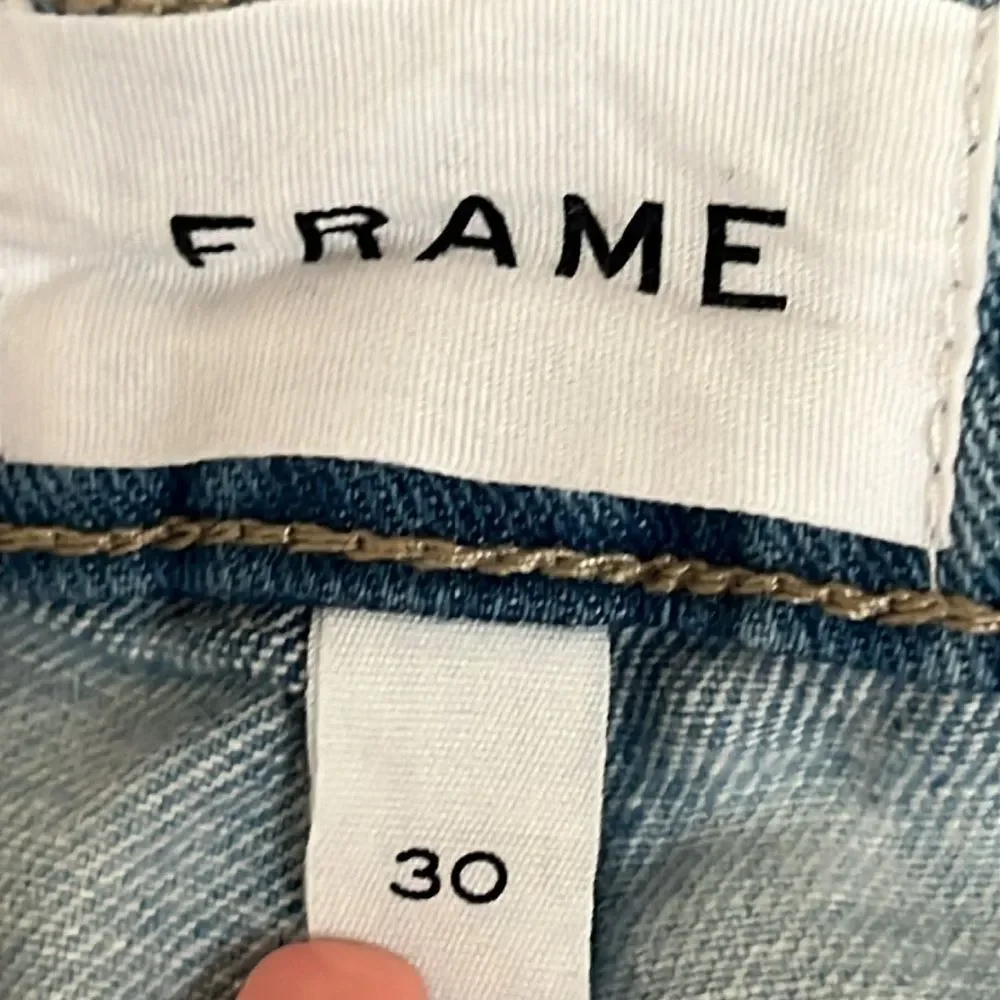 FRAME Men's L'Homme Slim Leg Jeans in Sunbath Size 30